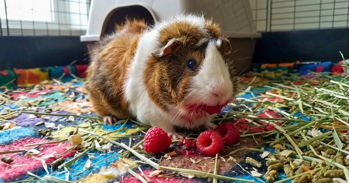 Can Guinea Pigs Eat Raspberries